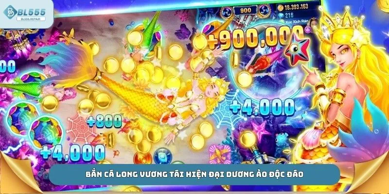 Bắn cá Long Vương tái hiện đại dương ảo độc đáo